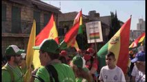 Cristianos de todo el mundo participan en la Marcha de Jerusalén en apoyo a Isarel