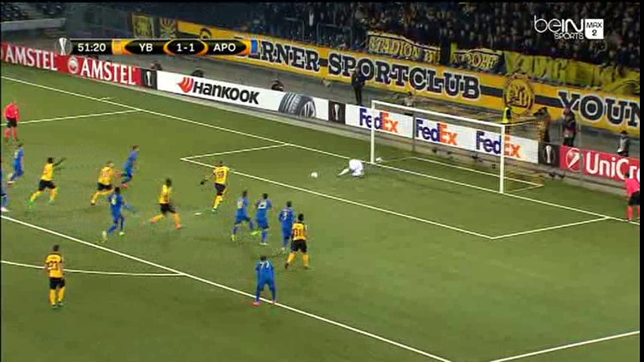 Guillaume Hoarau Goal HD - Young Boys 2-1 APOEL - 20-10-2016