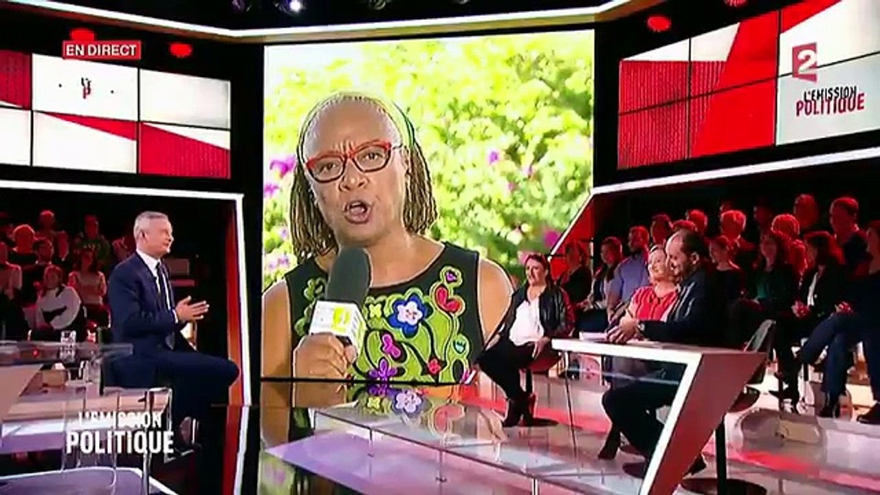 "Tout ça, c'est du pipi de chat !", lance une syndicaliste en direct face à Bruno Le Maire