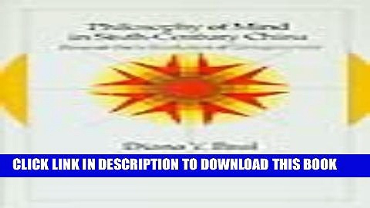 [DOWNLOAD] PDF BOOK Philosophy of Mind in Sixth-Century China: Paramartha s Evolution of
