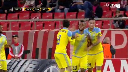 Junior Kabananga Goal HD - Olympiakos Piraeus 3-1 FC Astana - 20-10-2016