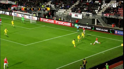 Robert Muhren Goal HD - AZ Alkmaar 1-1 Maccabi Tel Aviv - 20-10-2016