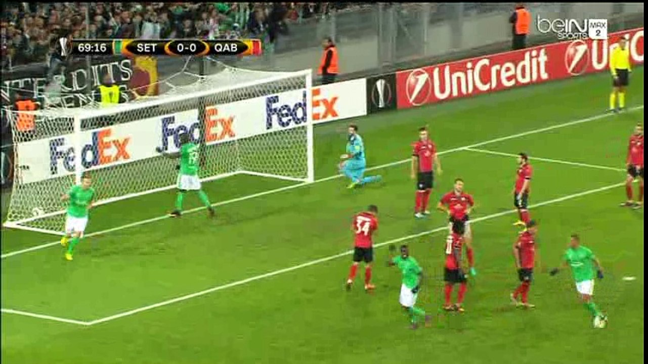 Ricardinho (Own goal) HD - St Etienne 1-0 Gabala - 20-10-2016