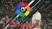 Sevilla FC vs Atlético de Madrid Fifa 17 Liga Santander Gameplay HD