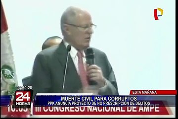 PPK sobre caso Moreno: “He sido víctima de la corrupción”