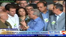 Periodista José Alberto Gutiérrez analiza en NTN24 los factores que afectan a la popularidad de Michel Temer