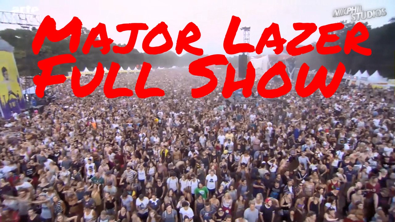 Major Lazer LIVE @ Lollapalooza Festival 2016 GERMANY / BERLIN