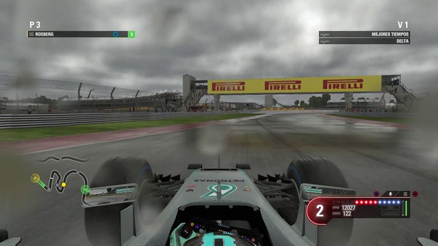 FORMULA 1 UNITED STATES AUSTIN CIRCUIT LAPS WITH RAIN F1 2016 Gameplay HD | Vueltas con lluvia en el Circuito de Austin