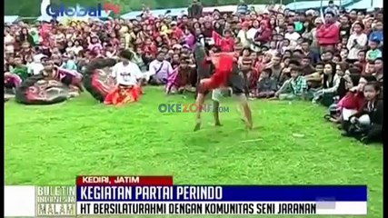 Hary Tanoe Bersilaturahmi dengan Komunitas Seni Jaranan