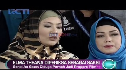 Elma Theana Diperiksa Sebagai Saksi Kasus Aa Gatot