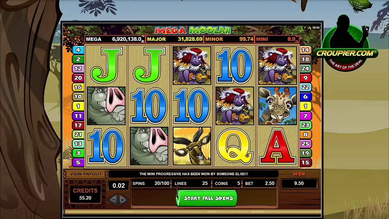 £50 vs Mega Moolah Progressive Jackpot Online Slots Mr Green Online Casino