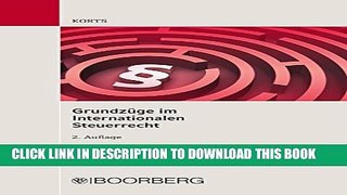 [BOOK] PDF GrundzÃ¼ge im internationalen Steuerrecht (German Edition) Collection BEST SELLER