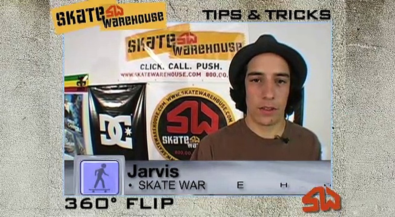 06.Manobras de Skate - 360 flip