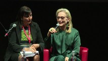 Meryl Streep gives a masterclass at the Rome Festival