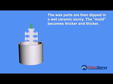 Investment Casting Animation