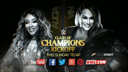 WWE Clash Of Champions Nia Jax Vs. Alicia Fox Full Match en Español