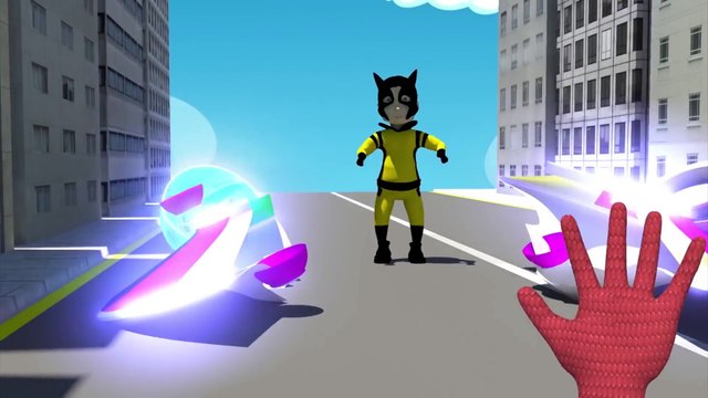 Finger Family Collection - Superheroes Vs Skeleton - Spiderman Vs Skeleton Vs Hulk Finger Family_18