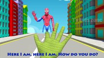 Finger Family Collection - Superheroes Vs Skeleton - Spiderman Vs Skeleton Vs Hulk Finger Family_33