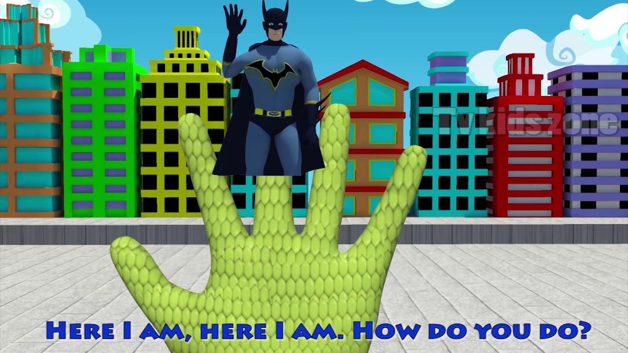 Finger Family Collection - Superheroes Vs Skeleton - Spiderman Vs Skeleton Vs Hulk Finger Family_34