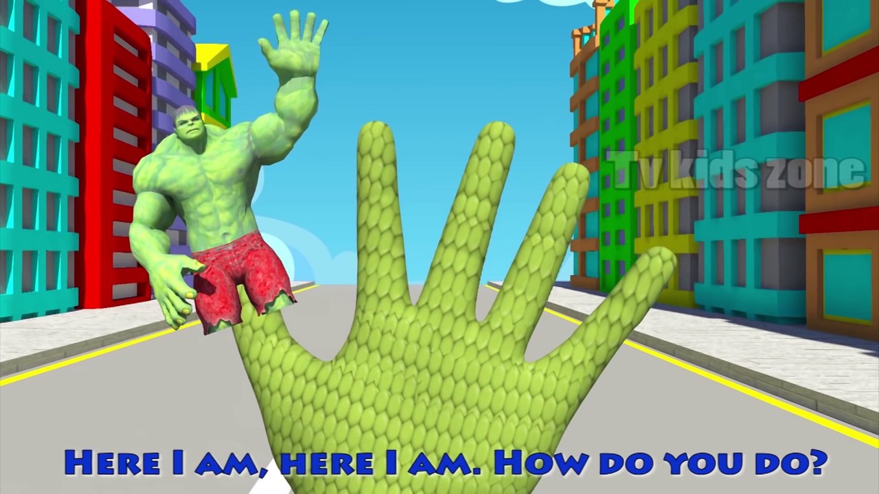 Finger Family Collection - Superheroes Vs Skeleton - Spiderman Vs Skeleton Vs Hulk Finger Family_38