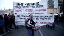 Tekrar) Yunanistan'da Savaş Karşıtı Gösteri