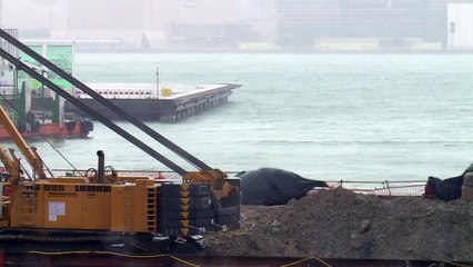 Typhoon Haima batters Hong Kong as city in lockdown