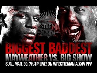 WrestleMania 24 The Big Show Vs. Floy Money Maywehater - Lucha Completa en Español (By el Chapu)