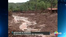 MPF denuncia 22 pessoas e quatro empresas pelo desastre em Mariana