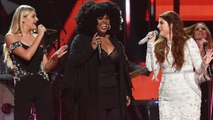 Meghan Trainor Performance with Kelsea Ballerini at CMT Artists of the Year 2016