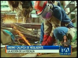 Mauro Andino califica de negligente a la Fiscalía