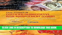 [PDF] Case Studies in Certified Quantitative Risk Management (CQRM): Monte Carlo Simulation, Real