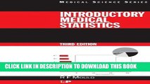 [PDF] Introductory Medical Statistics, 3rd edition (Series in Medical Physics and Biomedical