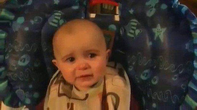 10 Month Old Baby Gets Emotional When his mommy sings a song for him