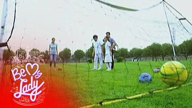 Be My Lady: Pinang plays football