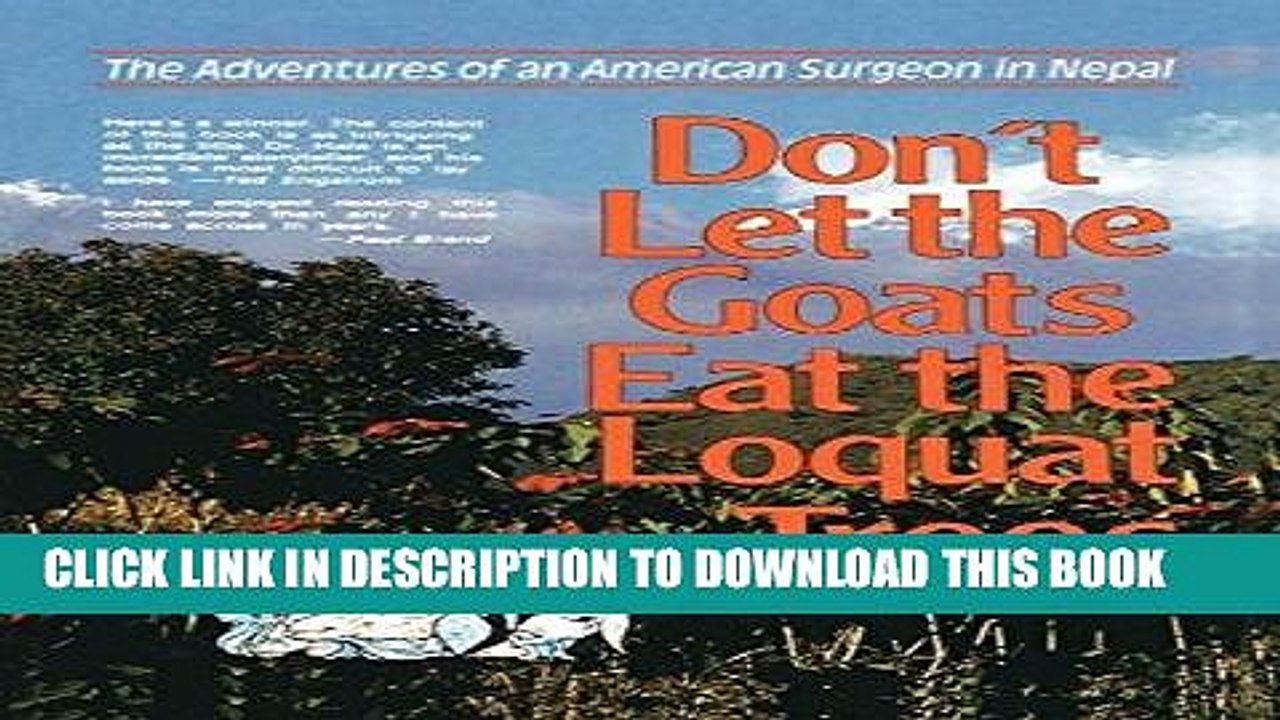 [PDF] Don t Let the Goats Eat the Loquat Trees Full Online