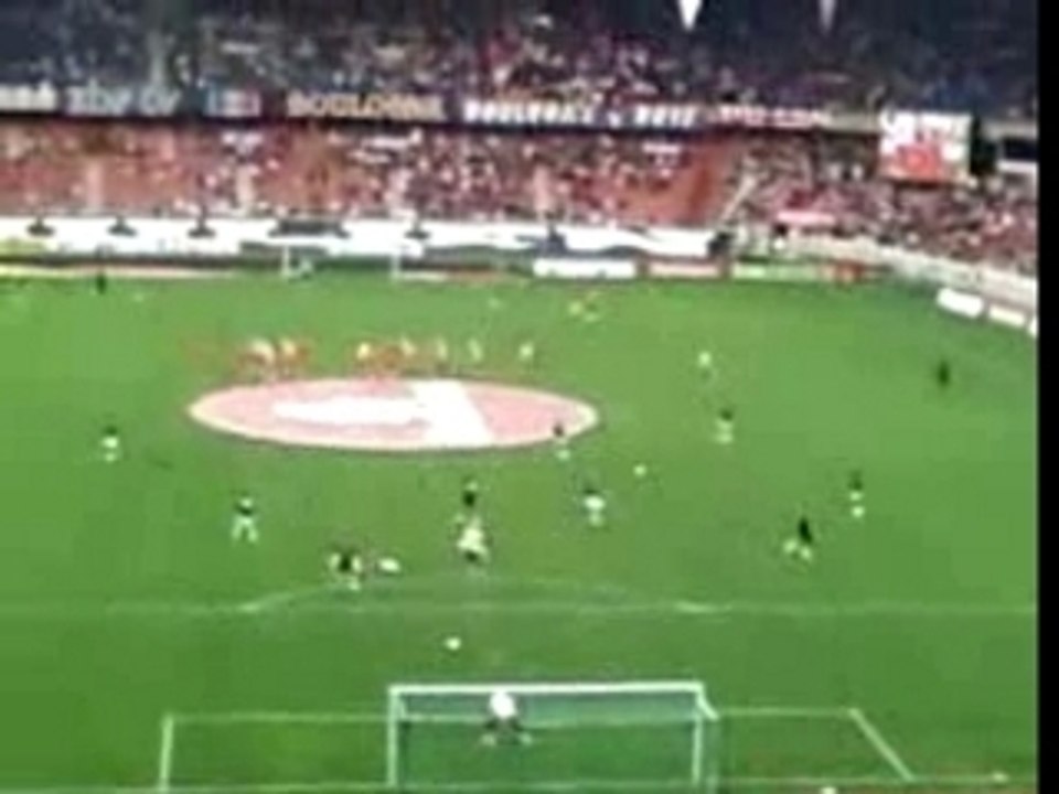 psg lorient entrèe des joueurs