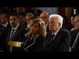 Roma - Quirinale_ Mattarella consegna i Premi Eni Award 2016 (20.10.16)