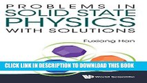 [EBOOK] DOWNLOAD Problems In Solid State Physics With Solutions PDF