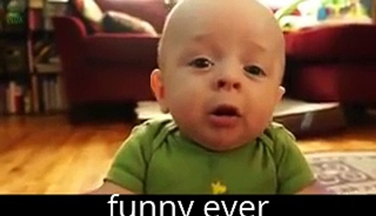 Baby Laughing Hysterically at Ripping Paper (Original)