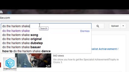 Do the harlem shake- youtube effect!