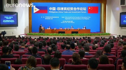 Duterte anuncia que Filipinas se separa de EE.UU. y se alinea con China