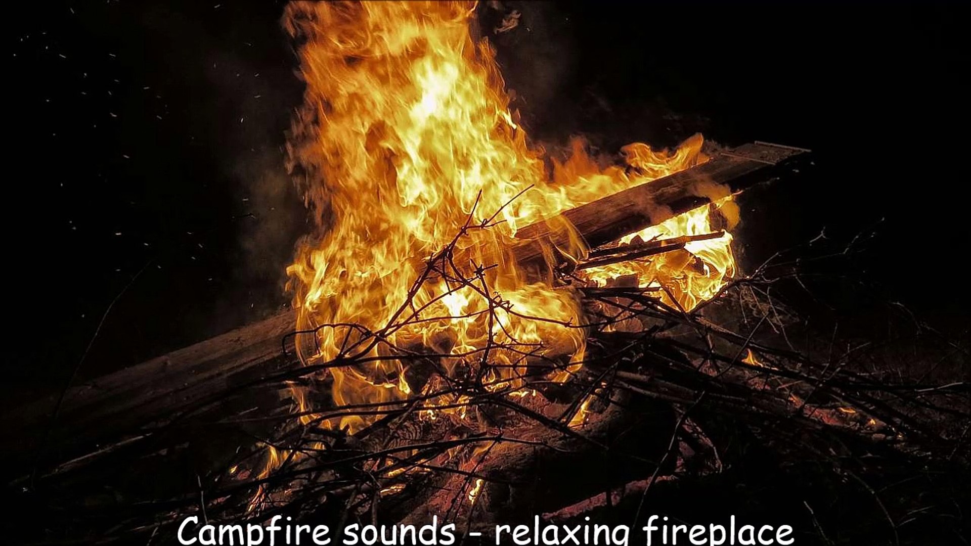 Campfire Sounds Relaxing Fireplace Sounds Video Dailymotion
