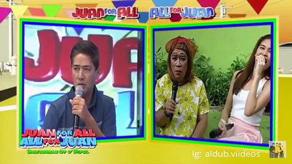 Maine Mendoza sings “Heto ako basang basa sa ulan!”