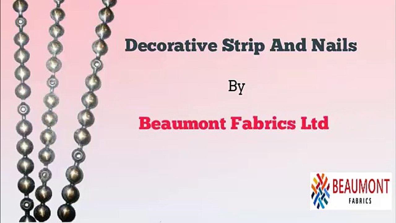 Decorative Strip And Nails