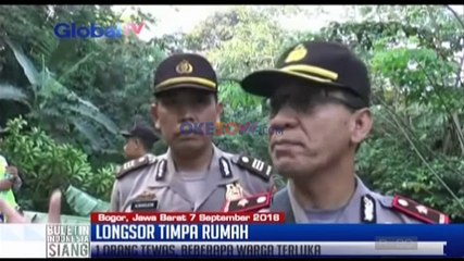 Longsor Timpa Rumah, Satu Orang Tewas