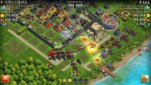 DomiNations Attack Strategy with 9x Howitzer and 43x King's Royal Rifleman