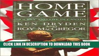 [PDF] Home Game: Hockey and Life in Canada Full Collection