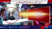 92 News got CCTV footage of the robbery in Korangi J Area - 92NewsHD