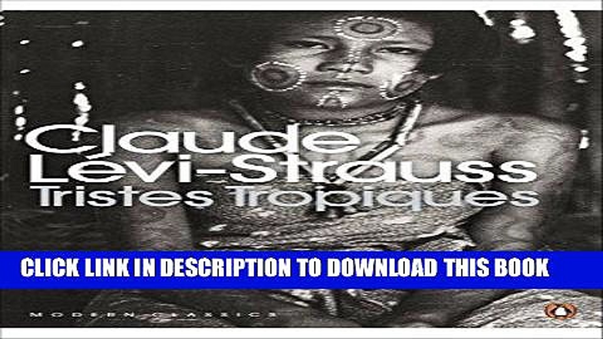TÉLÉCHARGER CLAUDE LEVI STRAUSS TRISTES TROPIQUES