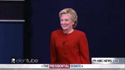 Mr. Trump and Mrs. Clinton dancing / Trump y Clinton bailando